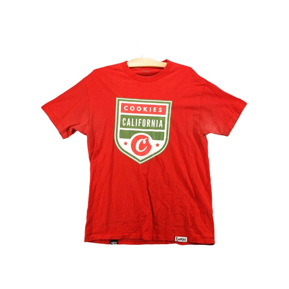 Cookies California Weed Dispensary T Shirt Size Medium Red Logo